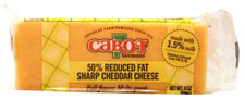 Cabot 50% Reduced Fat Sharp Cheddar Cheese