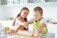 kids cooking