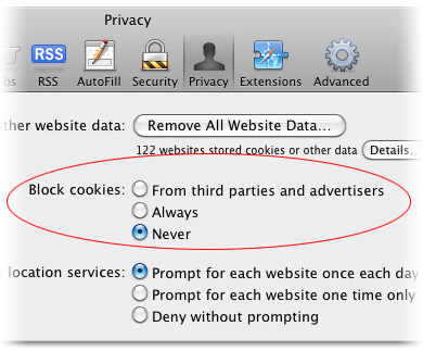 Safari Preferences