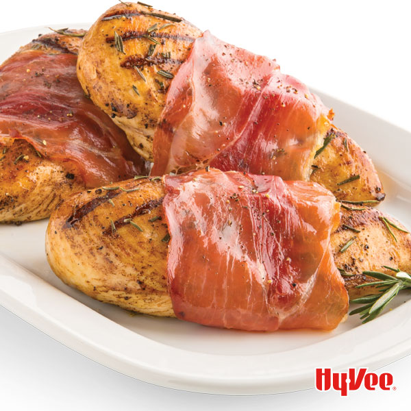 ProsciuttoWrapped Rosemary Chicken Recipe