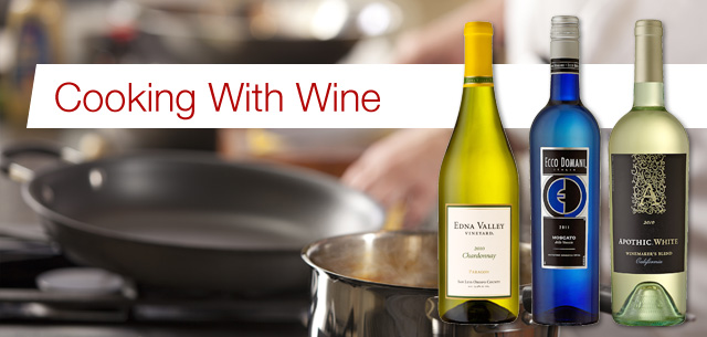 Cooking with wine promotion