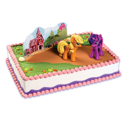 pony cake applejack topper bakery birthday kit twilight ck sparkle cakes toppers mlp bling toys rainbow collect sheet barn jack