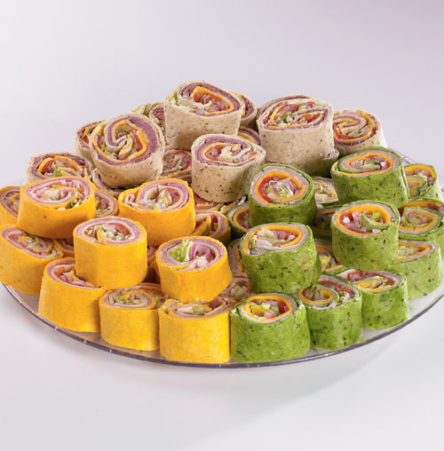 Shop Catering Cocktail Sandwich & Condiment Platters Rotella Wrap Tray