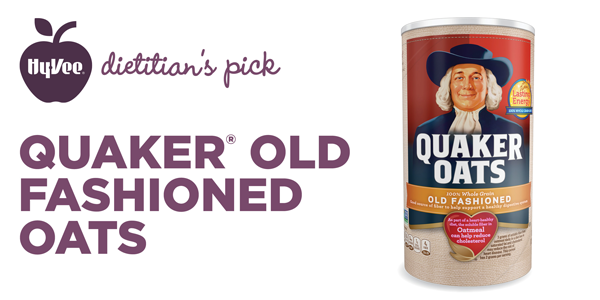 Feb Dietitian Pick - Quaker Oats