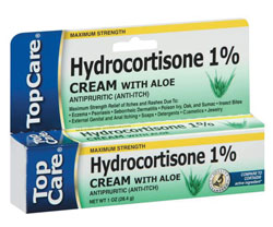 TopCare Hydrocortisone 1% Cream with Aloe
