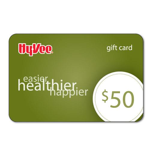 Hy-Vee Gift Card - 50 Dollars