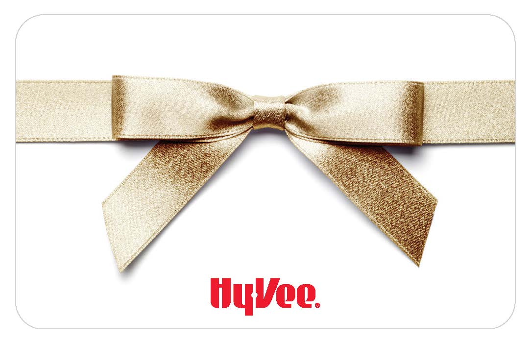 Hy Vee Gift Card Gold Bow 405581 Hy Vee Aisles Online Grocery Shopping