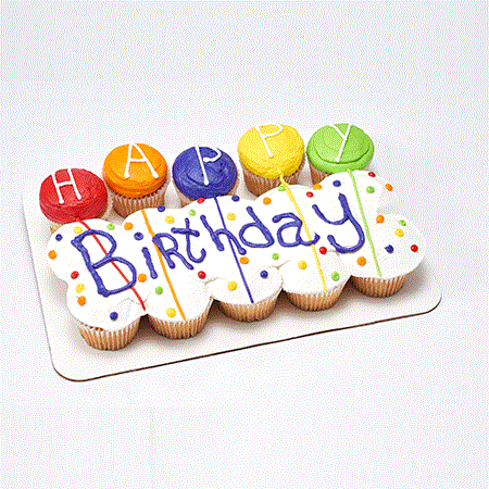 Happy Day Cupcake Cake -135