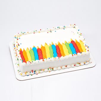 haixing hot sale rectangle plastic cake