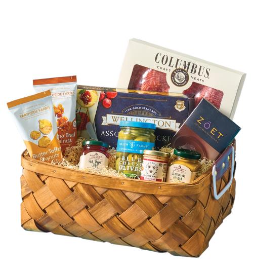 Gourmet Sampler Basket HyVee Aisles Online Grocery Shopping