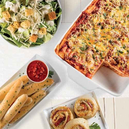 Lasagna Dinner (Serves 12) *Includes Vegetarian Options* HyVee Aisles Online Grocery Shopping