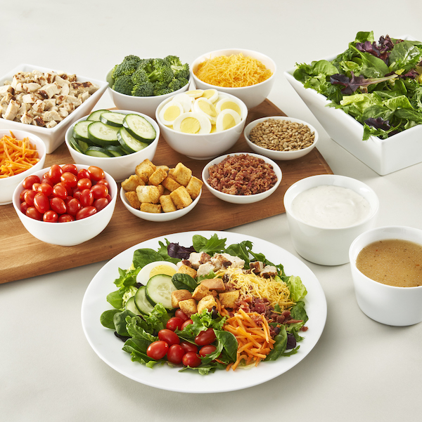 Salad Box - Make Your Own Salad Bar - Daisies & Pie
