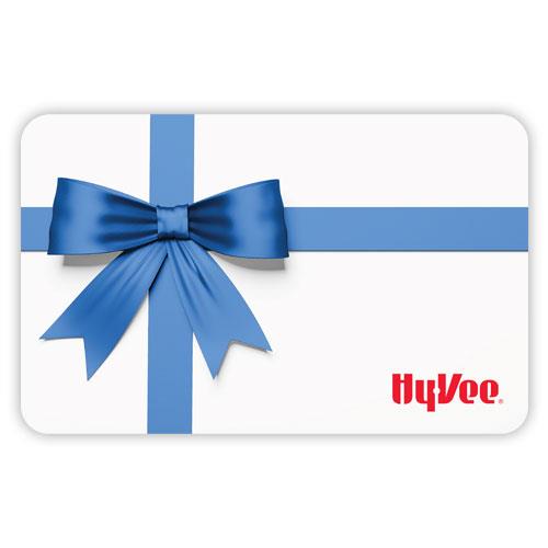 Hy-Vee Gift Card - Blue Bow (250361)