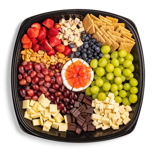 Sparkling Fruit and Cheese Charcuterie Board (Serves 12-16)
