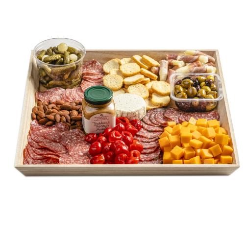 Charcuterie Deluxe Grazer Board (Serves 1216) HyVee Aisles Online Grocery Shopping