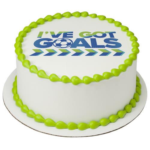 I've Got Goals Round Cake 26513