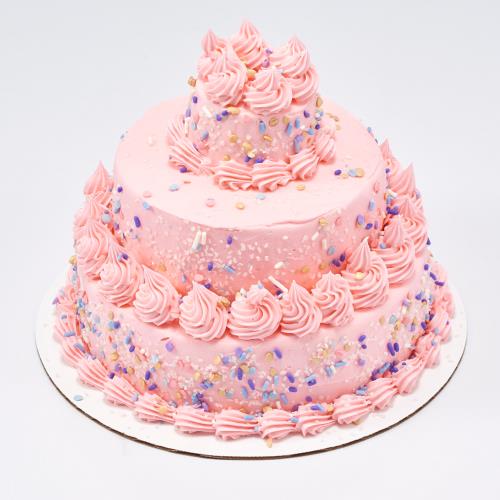 Princess Tiered Cake 158 (7-inch Base)